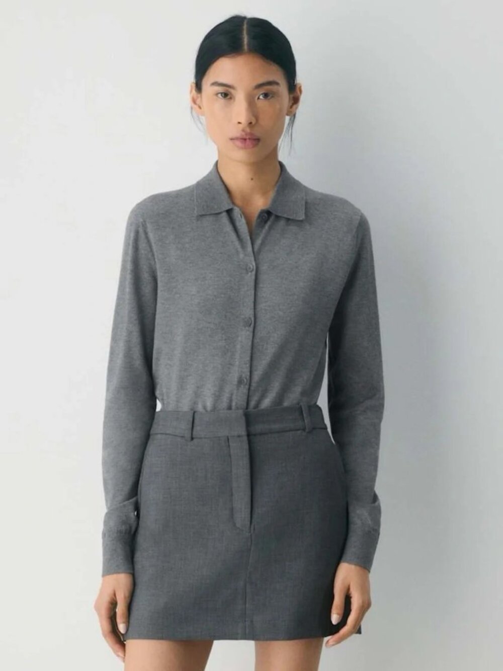 Aritzia Babaton Chisel Mini Pencil Skirt